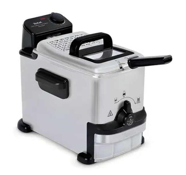 Tefal Oleoclean Compact nerez / Fritéza / 1500 W / 2 l / otočné ovládání (FR701616)
