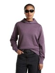 ICEBREAKER Wmns Merino 360 RealFleece Elemental LS Hood, Grey Plum (vzorek) velikost: S
