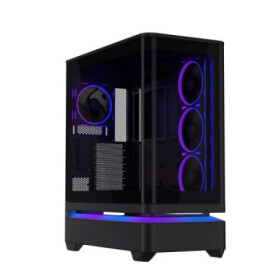 ASUS case PRIME AP304 TG ARGB BLACK, ATX, Průhledná bočnice, 4x120mm ARGB, černá EDF_1887879