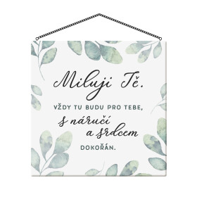 Cedulka - Miluji Tě - Albi