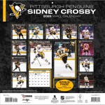 JF Turner Kalendář Pittsburgh Penguins NHL Sidney Crosby #87 2026 Wall Calendar