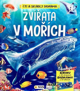 Čti a skládej Dioráma Zvířata v mořích