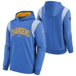 Nike Dětská mikina Los Angeles Chargers NFL 2022 On-Field Sideline Therma Hoodie (YOUTH)