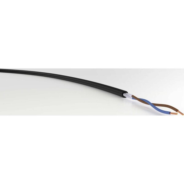 VER H05RN-F 2x0,75 Ri. 50 energetický kabel H05RN-F 2 x 0.75 mm² černá 50 m