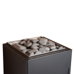 Saunová kamna CORE WALL COMBI 9kW (nutno dokoupit ovládací panel s WIFI) – ČERNÉ CHC176936L