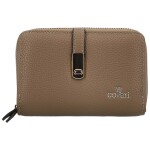 Stylová dámská koženková peněženka Coveri Anya, tmavě béžová