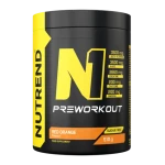 N1 Pre-Workout - Nutrend (červený pomeranč, 510 g) (29349-2-red-orange)