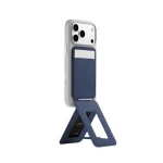 Moft Movas Snap Tripod Navy Blue / Peněženka a stojánek / MagSafe / Tripod / Vegan Leather (MS027W-1-ME-NVBU)