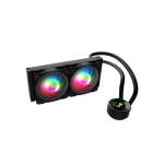 InWin MR24 ARGB AiO černá / 2x 120mm / 2200 RPM / 60.1 CFM / 20.5 dB / 3-Pin + 4-Pin / AMD + Intel (IW-LC-MR24)