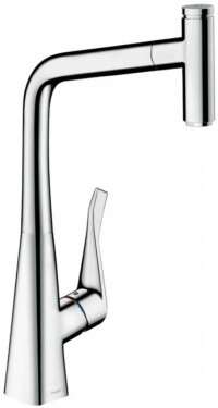 HANSGROHE - M71 Dřezová baterie M7115-H320 s výsuvnou sprškou, sBOX, chrom 73803000