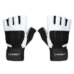 HMS RST04 Fitness rukavice bílé (5907695553789)