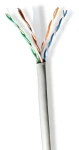 Nedis CAT6 šedá / Instalační kabel / U/UTP / 305 m / vnitřní / kulatý / PVC (CCBG8520GY305S)