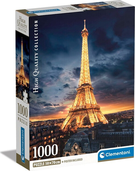 Puzzle Eiffelova věž 1000 dílků - Comansi