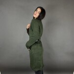 HOSH Pletené šaty ELLIS s páskem Barva: Černá