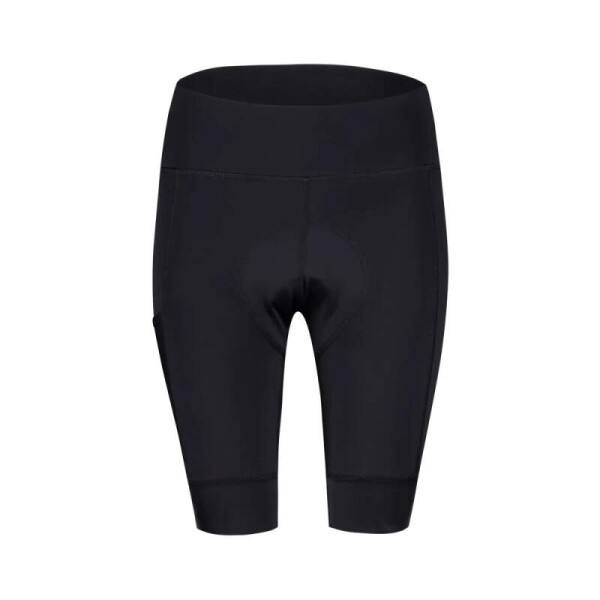 Kraťasy FORCE BRAVE 2 LADY do pasu s vložkou, černé (Barva černá, velikost 3XL)