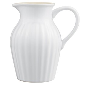 IB LAURSEN Džbán Mynte Pure White 1,7 l, bílá barva, keramika