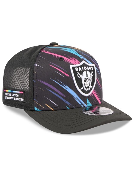 New Era Pánská kšiltovka Las Vegas Raiders NFL 2026 Crucial Catch 9SEVENTY Stretch-Snap Trucker