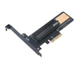 Akasa M.2 X4 PCIe 3.0 adaptér s pasivním chladičem (AK-PCCM2P-02)