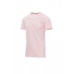 Triko pánské SUNSET PAYPER obláčkově růžové s krátkým rukávem 155g/m2 100% bavlna