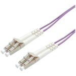 Roline 21.15.8754 optické vlákno síťové kabely, propojovací kabely LC 7.00 m fialová 1 ks