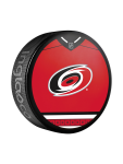 Inglasco / Sherwood Puk Carolina Hurricanes Jersey Design Souvenir Collector Hockey Puck