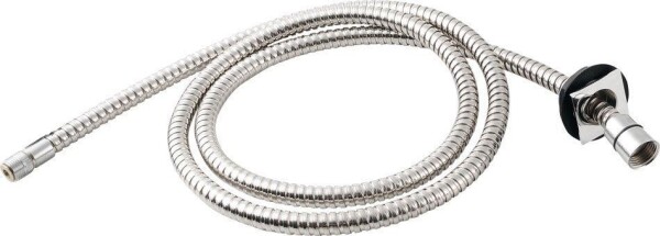SAPHO - Sprchová průchodka na okraj vany včetně hadice F1/2"-M3/8" , hranatá, chrom 1205-11