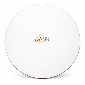 Cake Star Tác pevný dřevovláknitý bílý 16cm