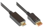 Good Connections DP1.4-HDMI2.0 2m černá / Propojovací kabel / DisplayPort-HDMI / 4K / 60 Hz (DP14-HDMI)
