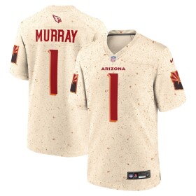 Nike Pánský dres Arizona Cardinals NFL Kyler Murray #1 2025 Rivalries Game Natural Velikost: 3XL