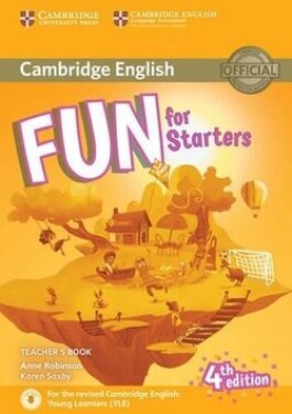 Fun for Starters Teacher´s Book with Downloadable Audio - Anne Robinson