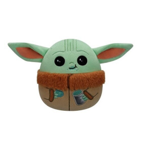 Squishmallows Star Wars - Grogu se sušenkami 20 cm