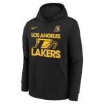 Nike Dětská mikina Los Angeles Lakers NBA Courtside Club Hoodie Černá (YOUTH)