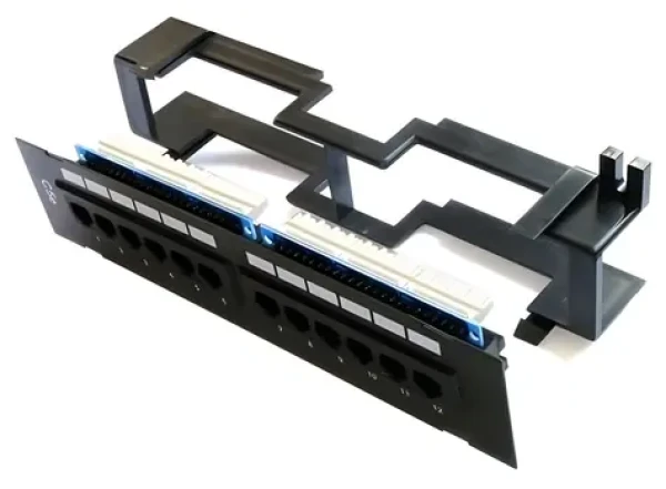 XtendLan / Patch panel / 12 portů / Cat6 / nástěnný (PPWM-12C6U)