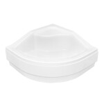 Vanička čtvrtkruhová Oliver 90x90x15/25