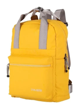Travelite Basics Canvas Backpack Yellow 11 L TRAVELITE-96319-89