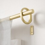 Roztažitelná garnýž 107-305 cm Umbra RINGLET - zlatá