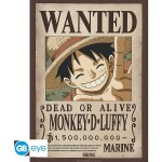 One Piece Set plakátů - Wanted Luffy &amp; Ace 2 ks