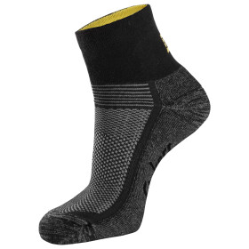 Snickers Workwear Nízké ponožky Zero Waste, dvojbalení Velikost: 41-44, Černá