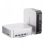 GEEKOM A9MAX stříbrná / AMD AI 9 HX 370 2.0GHz / 32GB DDR5 / 1TB SSD / Radeon 890M / W11P (GMA9MAXAI9HX370-321-)