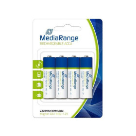 MediaRange Premium nabíjecí baterie Mignon AA / HR6 / 1.2V / 4ks (MRBAT121)