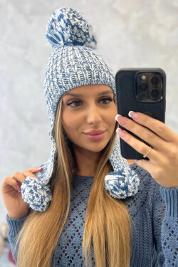Dámská ušanka Emma K343 denim UNI