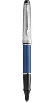 WATERMAN Expert Deluxe modrá / Roller / hrot F / barva náplně: černá (2187682)