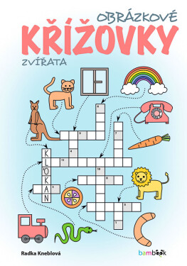 Obrázkové křížovky Zvířata - Radka Kneblová