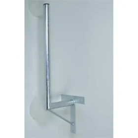 OEM Anténní držák 25/70 cm T / Držák antény / od zdi 25 cm / výška 70 cm / trubka 42 mm / galvanický zinek (K2570T42V)