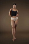 Dámské kalhotky Brasil maxi beige - JULIMEX béžová XL