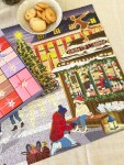 ViSSEVASSE Adventní kalendář Puzzle Skate & Coffee – 24 boxů, multi barva, papír