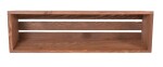 Rojaplast Truhlík MODERN 61 cm - s plastovým květináčem, hnědá