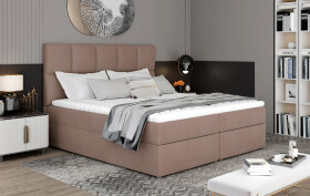 Boxspring Glossy Rozměr: 165 x 210 cm, látka: Monolith 09