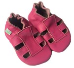 Dětské celoroční boty Hopi Hop sandálky růžové fuchsia Velikost: L