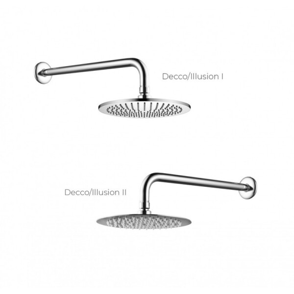 BESCO - Podomítkový sprchový set SLIM DECCO/ILLUSION II Chrom BABPDIIICH
